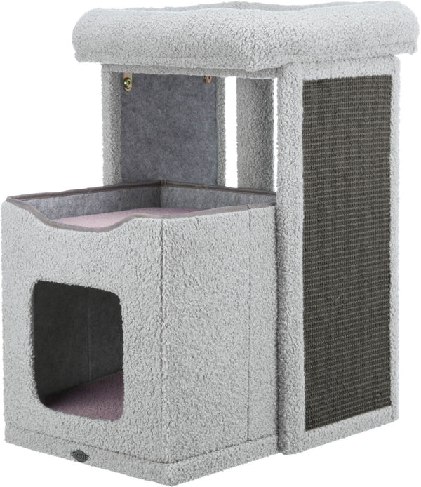 Carlita Junior Cat Tree, 63 cm, Grey/Lilac