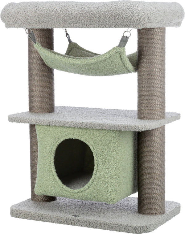 Lunito Junior Cat Tree, 71 cm, Grey/Mint