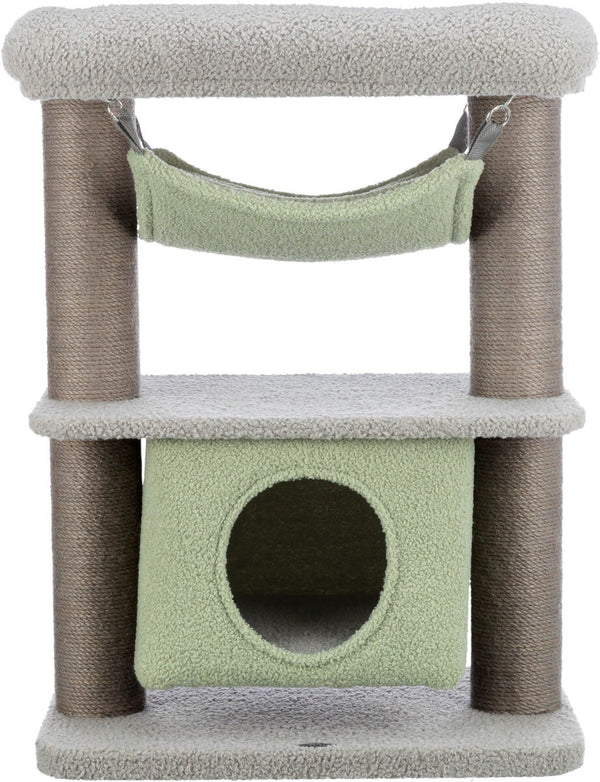 Lunito Junior Cat Tree, 71 cm, Grey/Mint