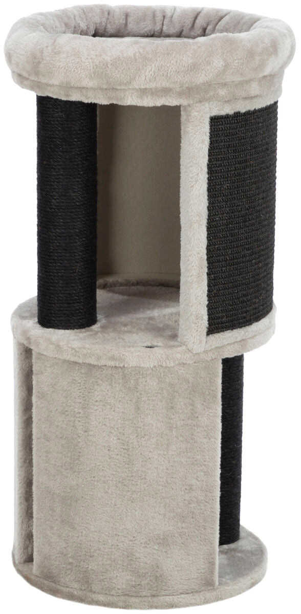 Cat Tower Giorgia, ø 38×82cm, gris