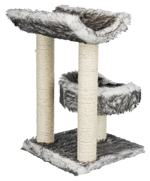 "Isaba" cat tree, black/white