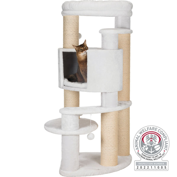 XXL Zita cat tree, 147cm, white