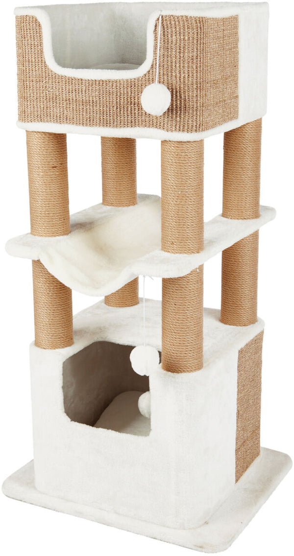 Lucano cat tree, 110cm, white