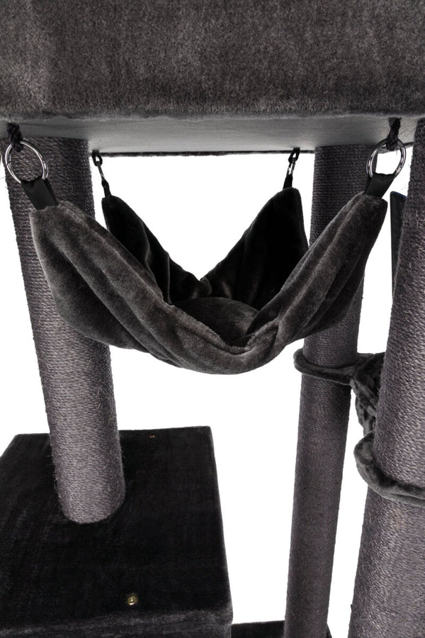 XXL Amadeus cat tree, 163 cm, grey / 2Cart.