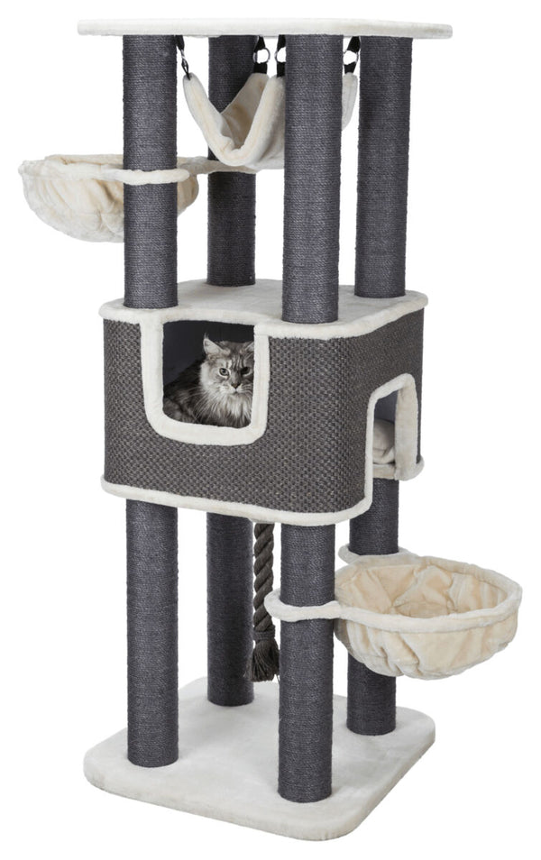 XXL Humberto cat tree, 174 cm, cream/grey