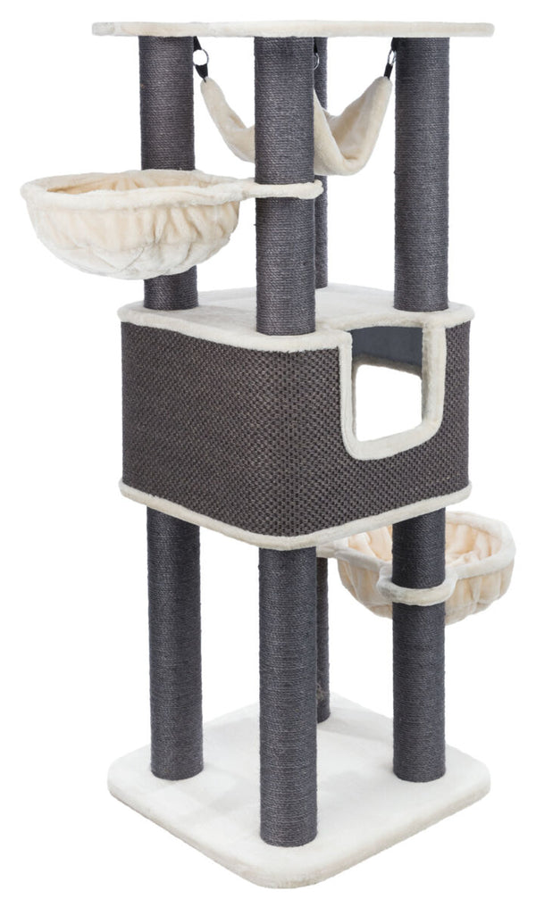 XXL Humberto cat tree, 174 cm, cream/grey