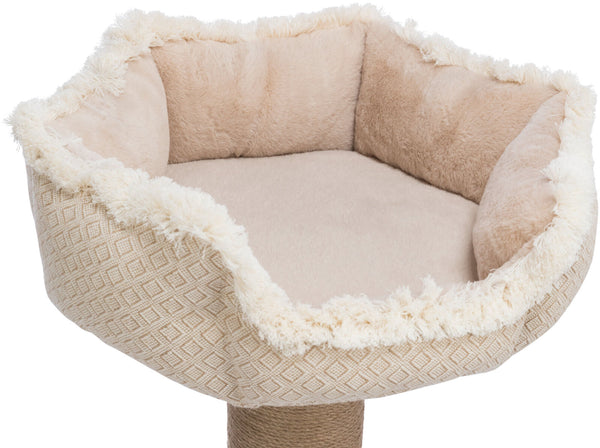 Boho cat tree, 97 cm, beige