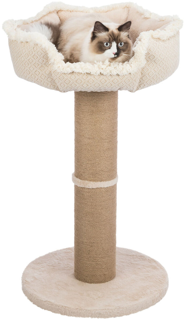 Boho cat tree, 97 cm, beige