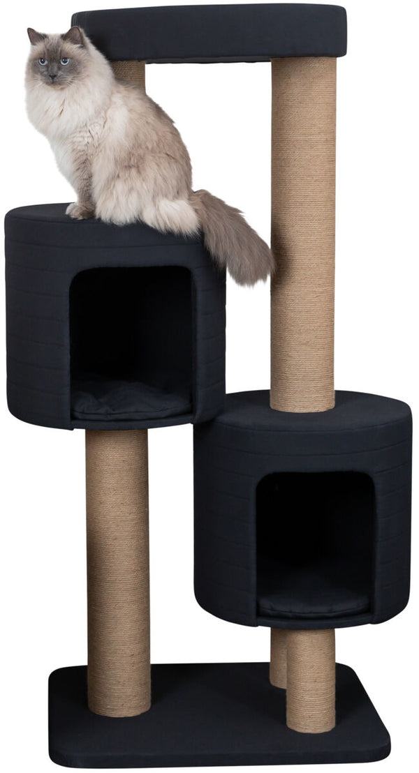 Teites XXL cat tree, black, 2 cart.