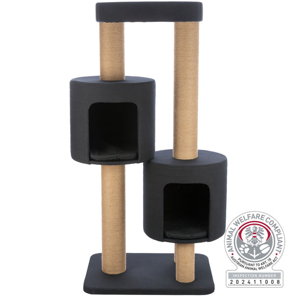 Teites XXL cat tree, black, 2 cart.