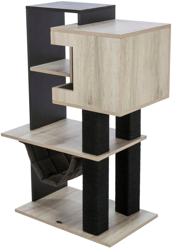 CityStyle Cat Tree, 98cm, Grey/Black