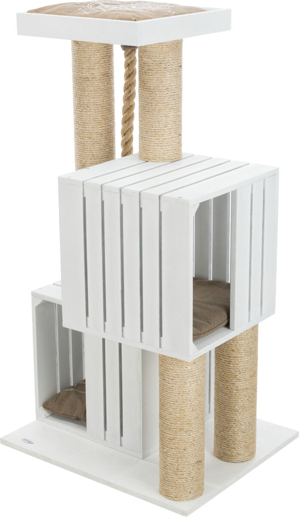 BE NORDIC Skadi cat tree, 114cm, white