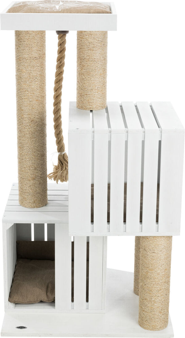 BE NORDIC Skadi cat tree, 114cm, white