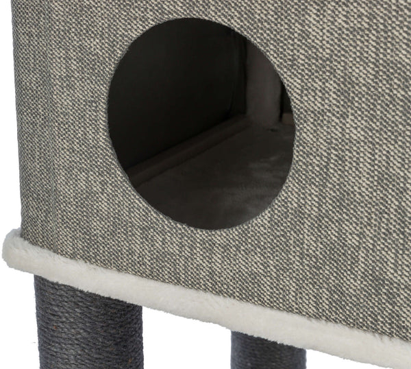 Almira cat tree, 128cm, grey