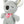 Koala, soft toy, catnip, 12cm