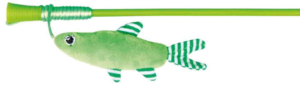 Fishing rod with fish, 42cm