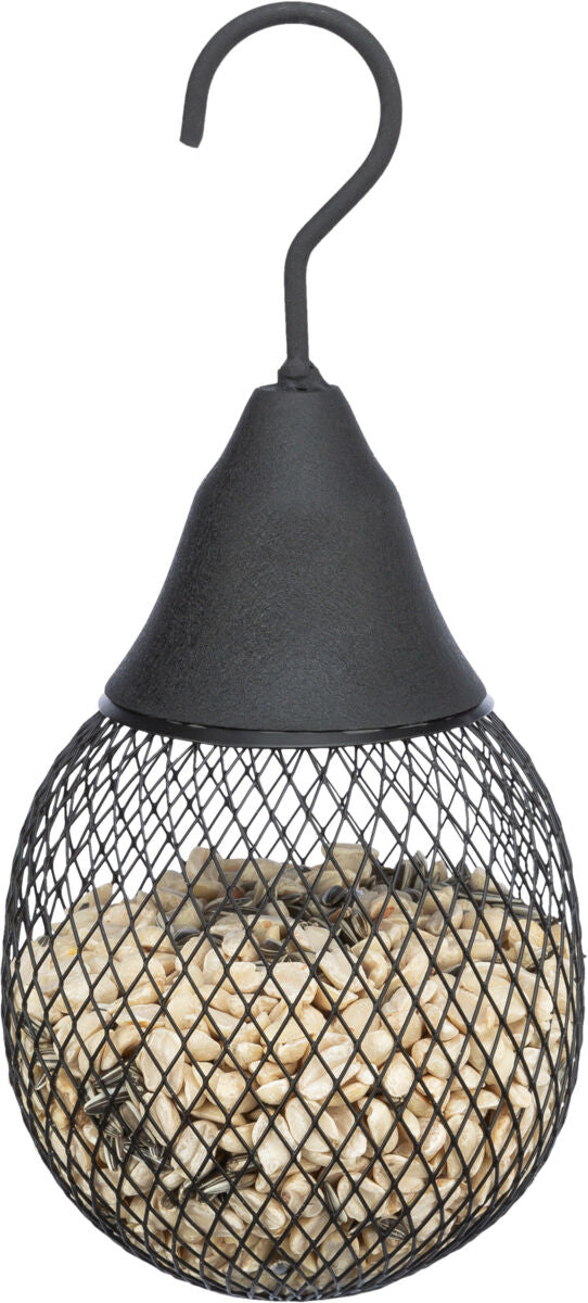 Food dispenser for tit balls/peanuts, 1,400 ml/ø 14×29 cm