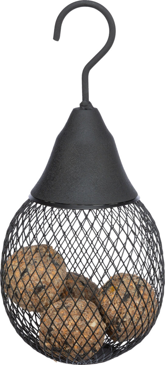 Food dispenser for tit balls/peanuts, 1,400 ml/ø 14×29 cm