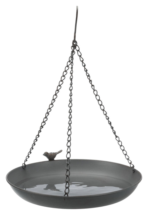 Hanging bird feeder, 2,200 ml, grey