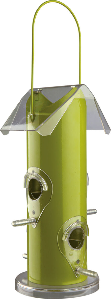 Food dispenser, metal/plastic 800ml, green