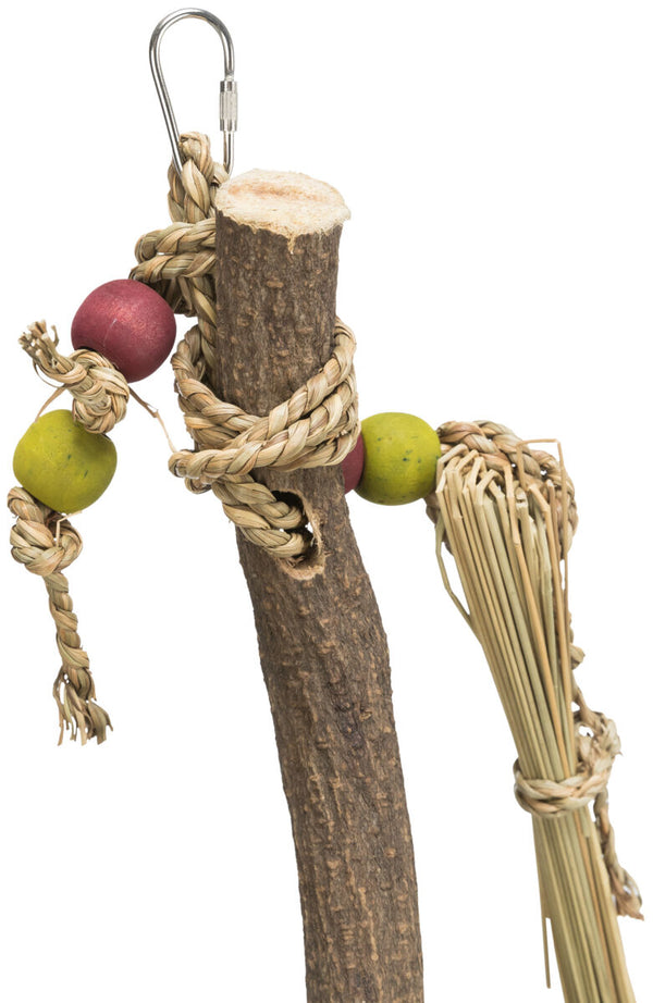 Wooden toys with wicker balls