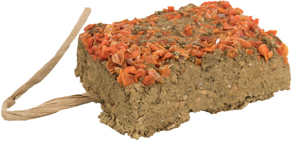 Clay stone with carrot, 100 g