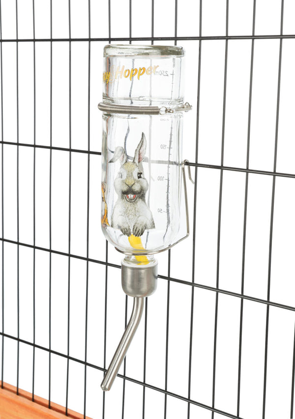 Honey &gt; Hopper Small Animal Waterer, Glass