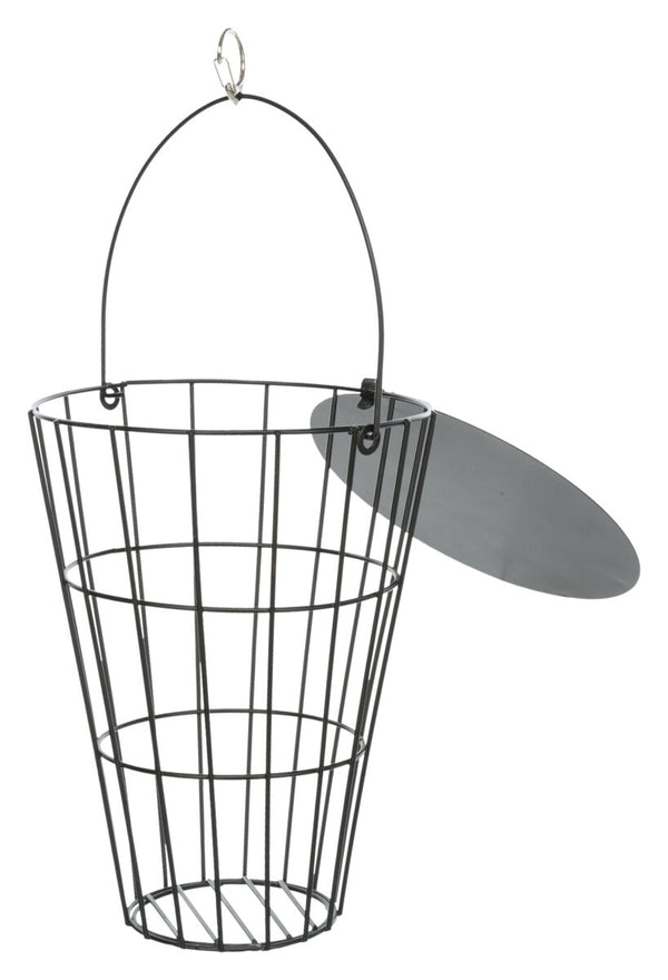 Hanging hay rack with lid, 21cm