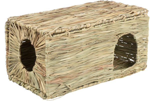 Grass house, guinea pigs/dwarf rabbits, rectangular, 45 × 22 ×