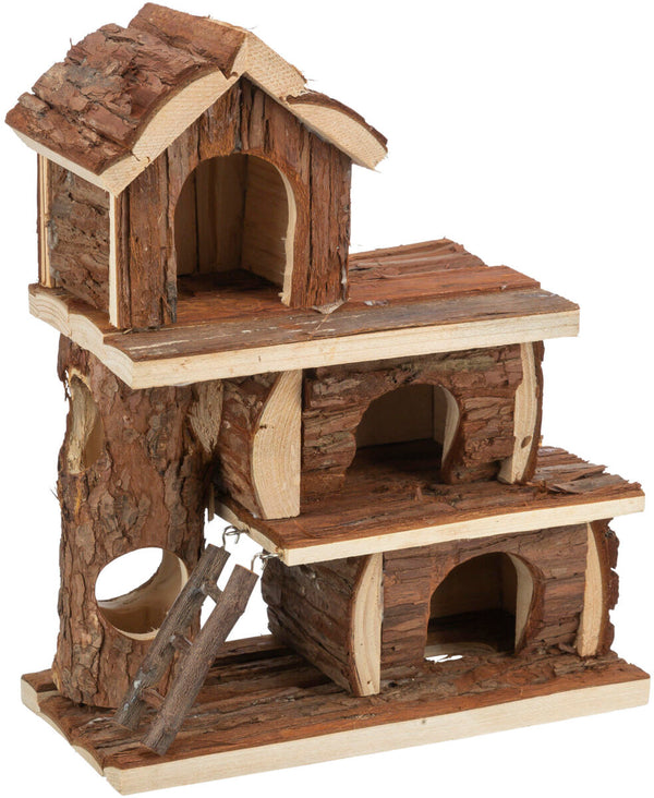 Natural Living Maison pour hamster Tammo,25×30×12cm