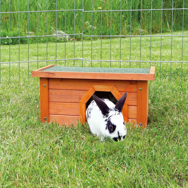 natura maison pour petits animaux, brun