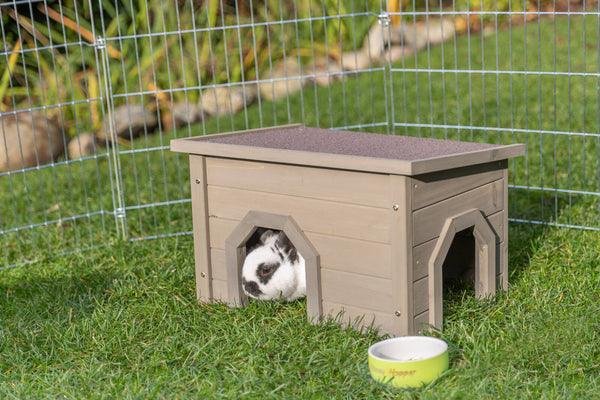 natura small animal house, gray-green