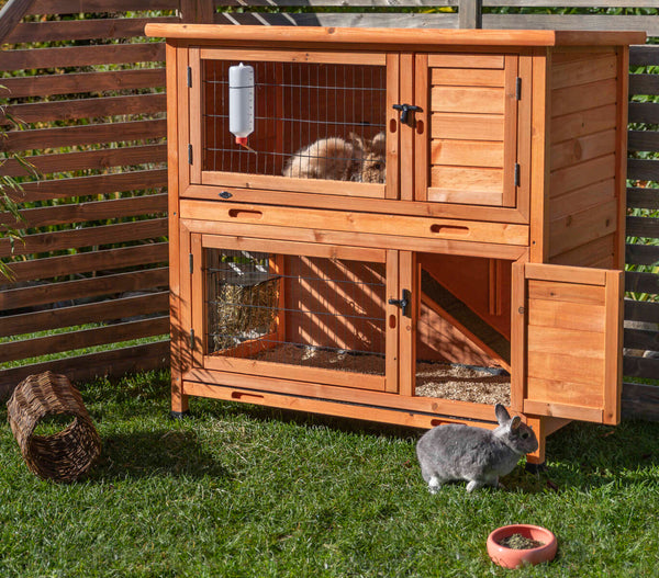 natura rabbit hutch, 2 floors