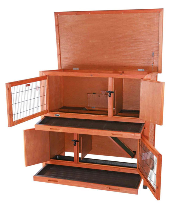 natura rabbit cage with insulation, 116x113x65cm