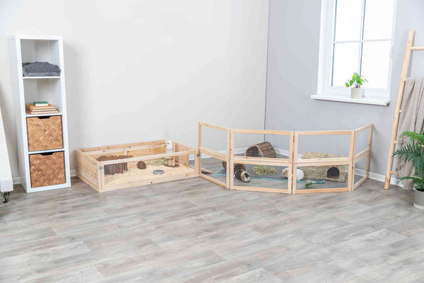 Indoor enclosure, guinea pigs, 4 elements at 60×30cm