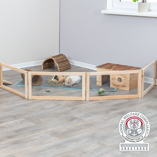 Indoor enclosure, guinea pigs, 4 elements at 60×30cm