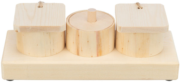 Snack Cups, wood, 15×4.5×6cm