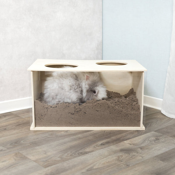 Rabbit sandbox, 58×30×38cm