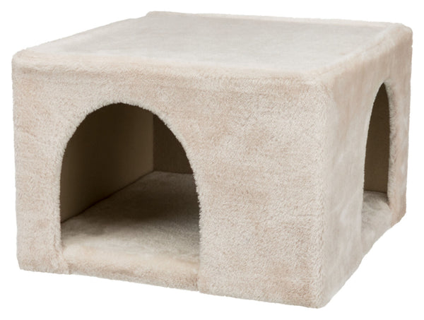 Caverne pour se blottir pour lapins/cochons d'Inde, peluche, 36×25×36