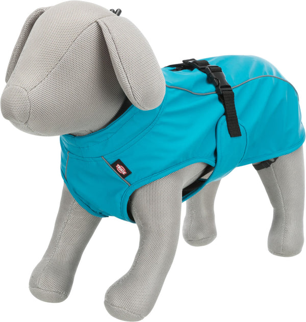 Vimy raincoat, turquoise