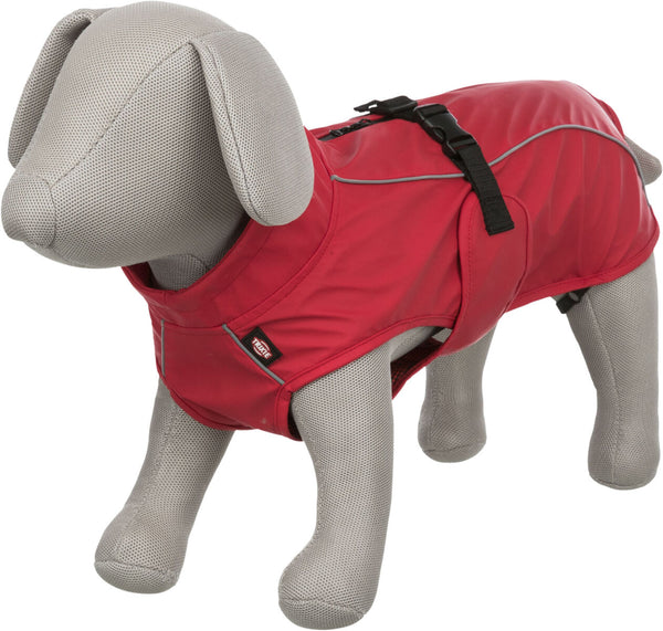 Vimy raincoat, red