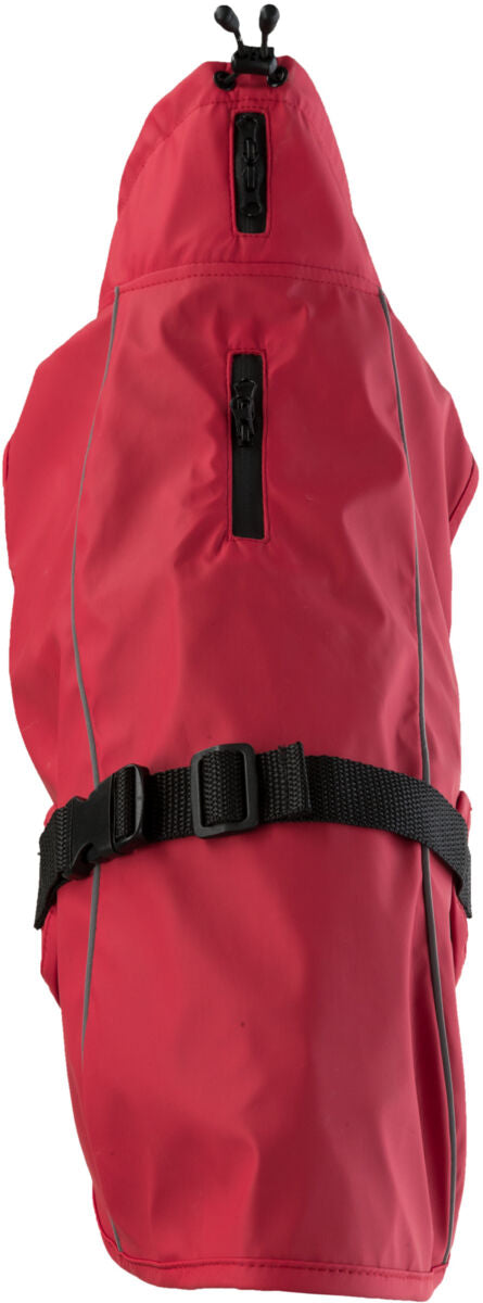 Vimy raincoat, red