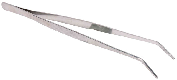 Forage tweezers, curved