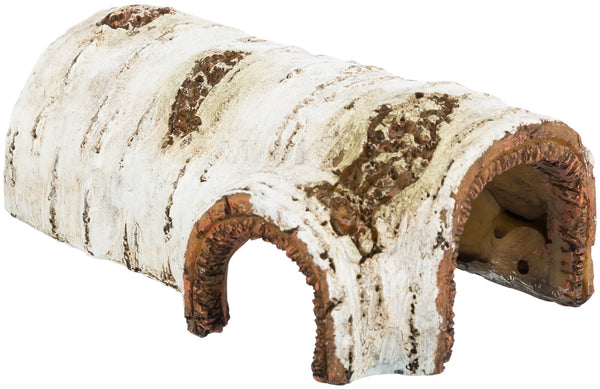 Birch trunk, polyester resin, 15 cm