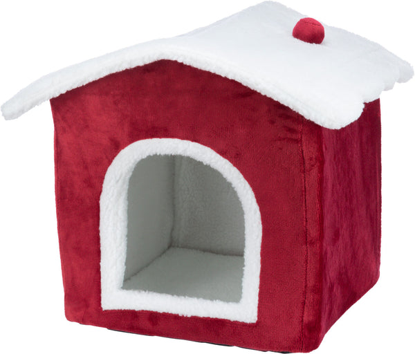 Xmas Nevio Grotto, square, 35×45×38cm, white/red