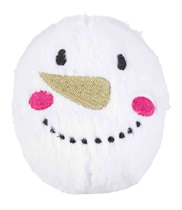 Xmas Boule de neige, peluche, ø 10cm, assorti