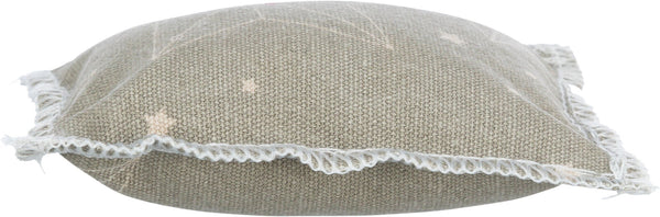 Xmas coussin, coton, valériane, 7×9cm, beige