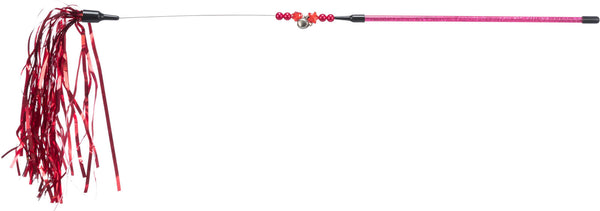 Xmas play stick with Lametta, 48cm, 48cm