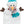 Xmas Snowman, animal to handle, soft toy, 31cm