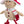 Christmas Gingerbread Man, Plush/Cotton, 34cm